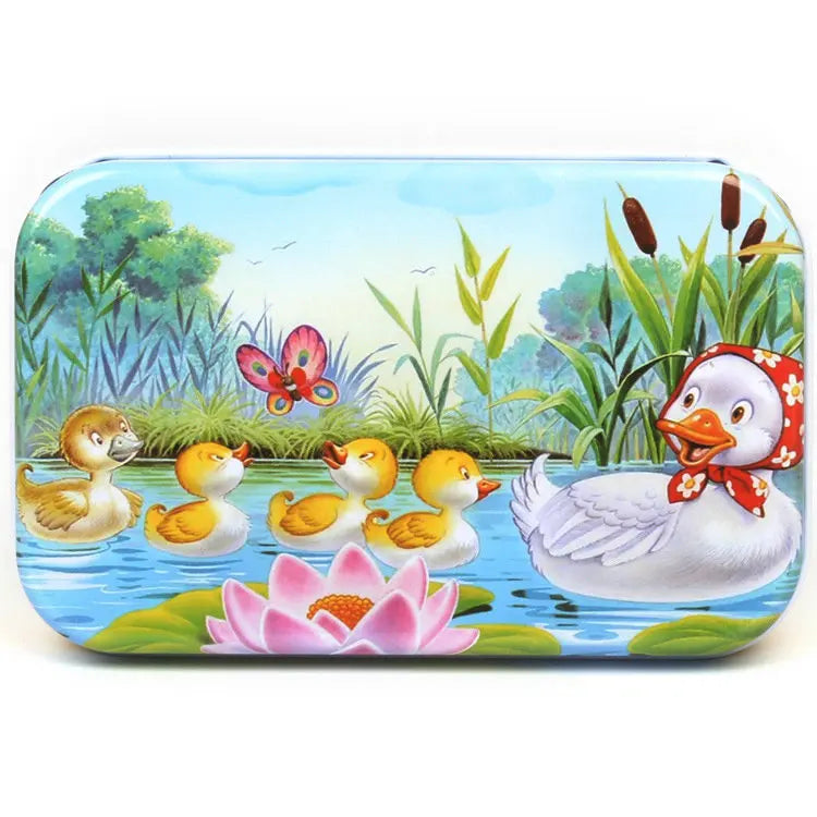 60 Pieces Wooden Puzzle Toys for Children Cartoon Vehicle Animal Wood Jigsaw Baby Learning Educational Toy Kids Gift