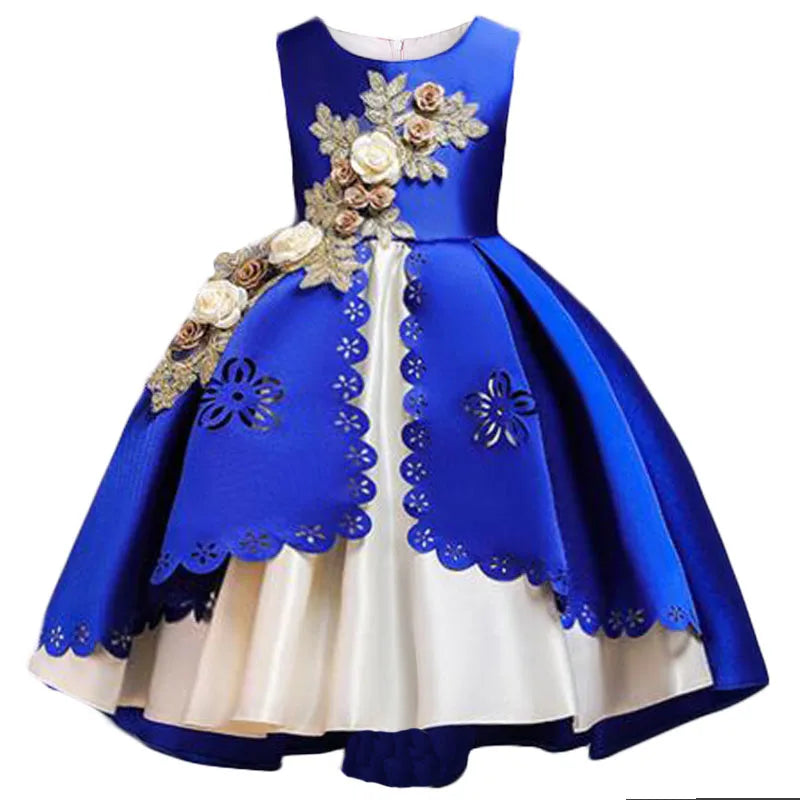 Kids Flower Dress for Girls – Christmas, Wedding & Party Outfit