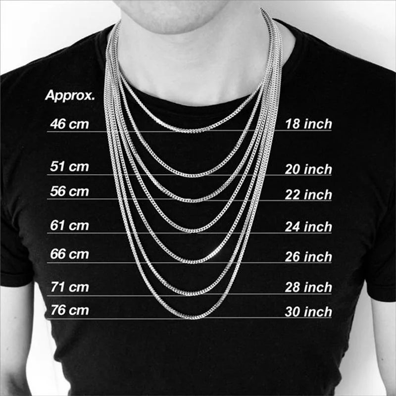 Punk Cuban Chain Necklace – Unisex Solid Metal Curb Link Choker in Gold Tone