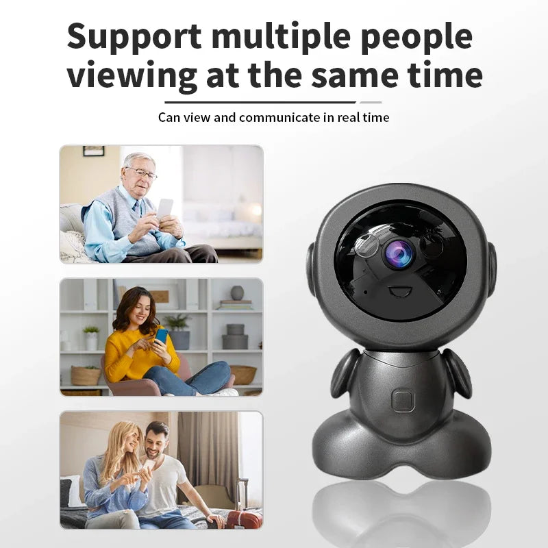 8MP WiFi Indoor Security Camera – HD Baby & Pet Monitor with PTZ, Auto Tracking & Night Vision for Smart Home