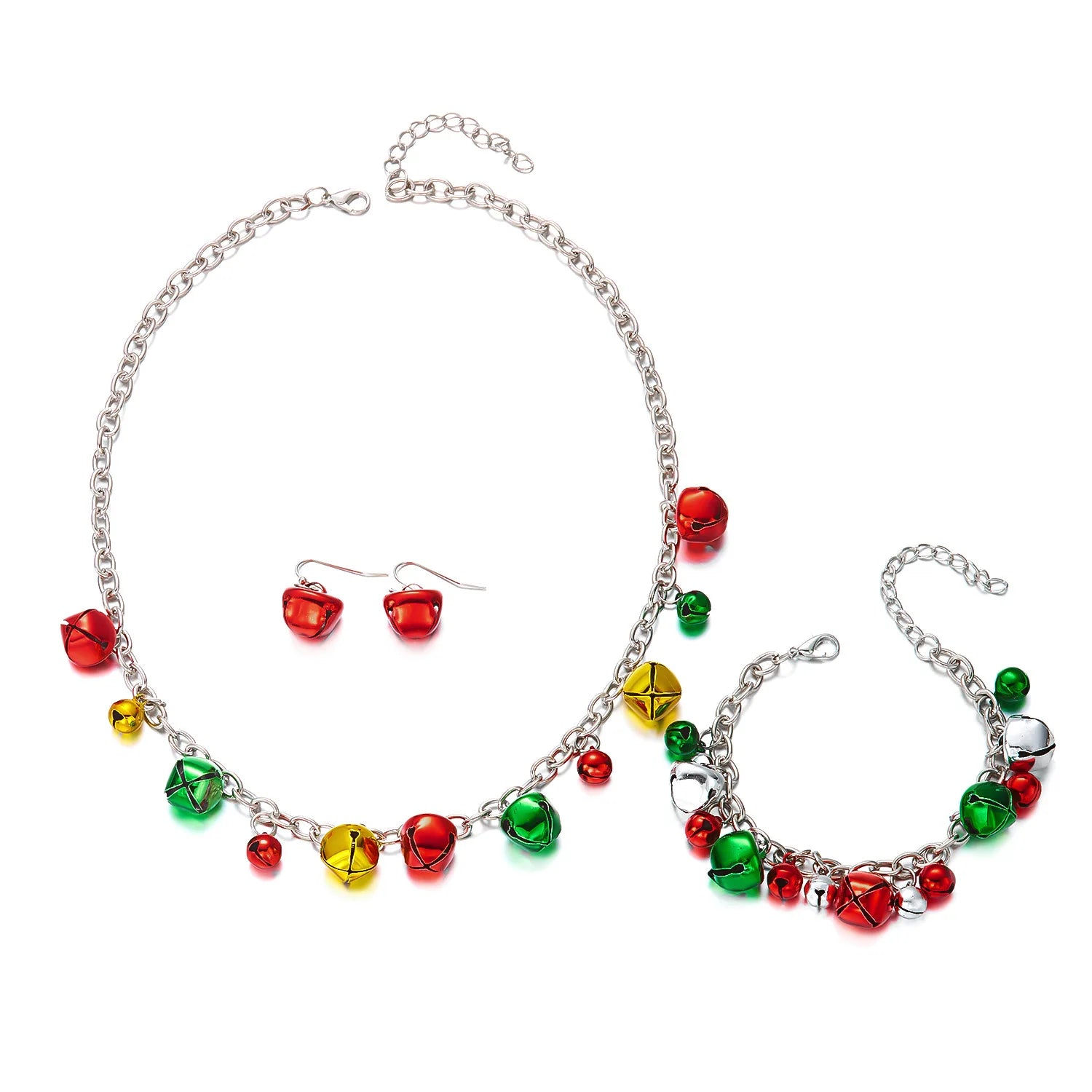 Girls Christmas Elf Dress-Up Set – Green Santa Suit with Hat, Holiday Party & Stage Performance Costume