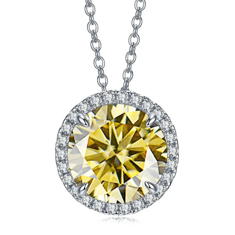 Brilliant 5CT Moissanite Necklace