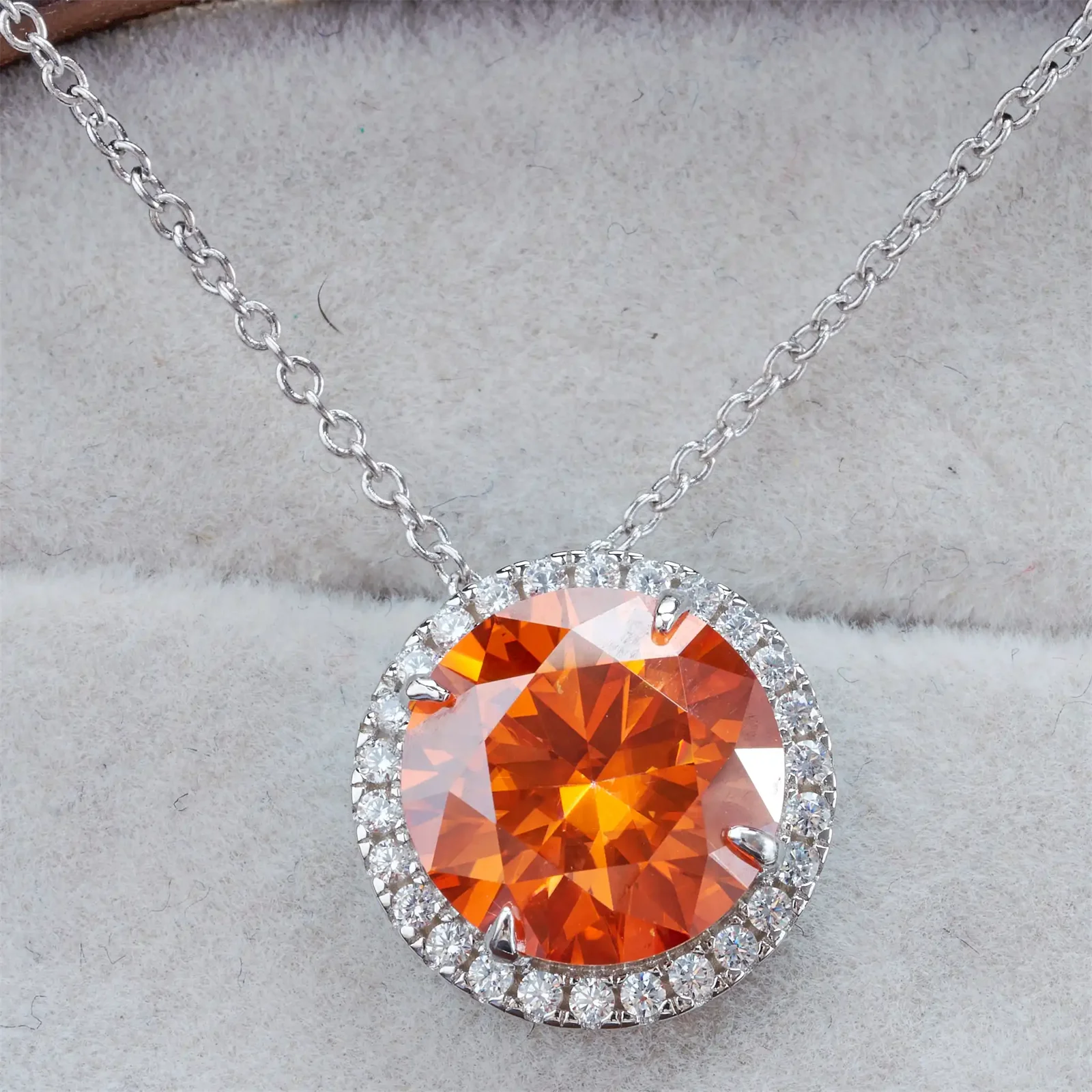 Brilliant 5CT Moissanite Necklace