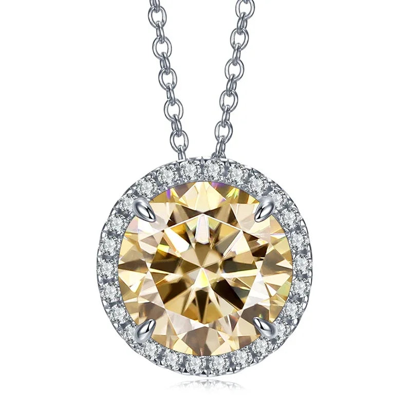 Brilliant 5CT Moissanite Necklace