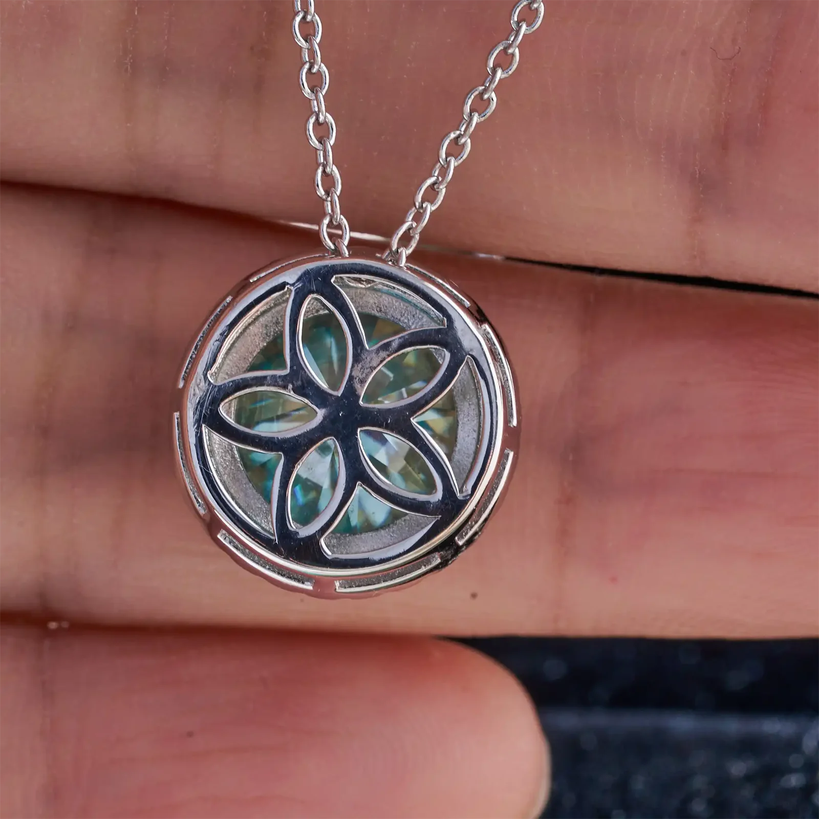 Brilliant 5CT Moissanite Necklace