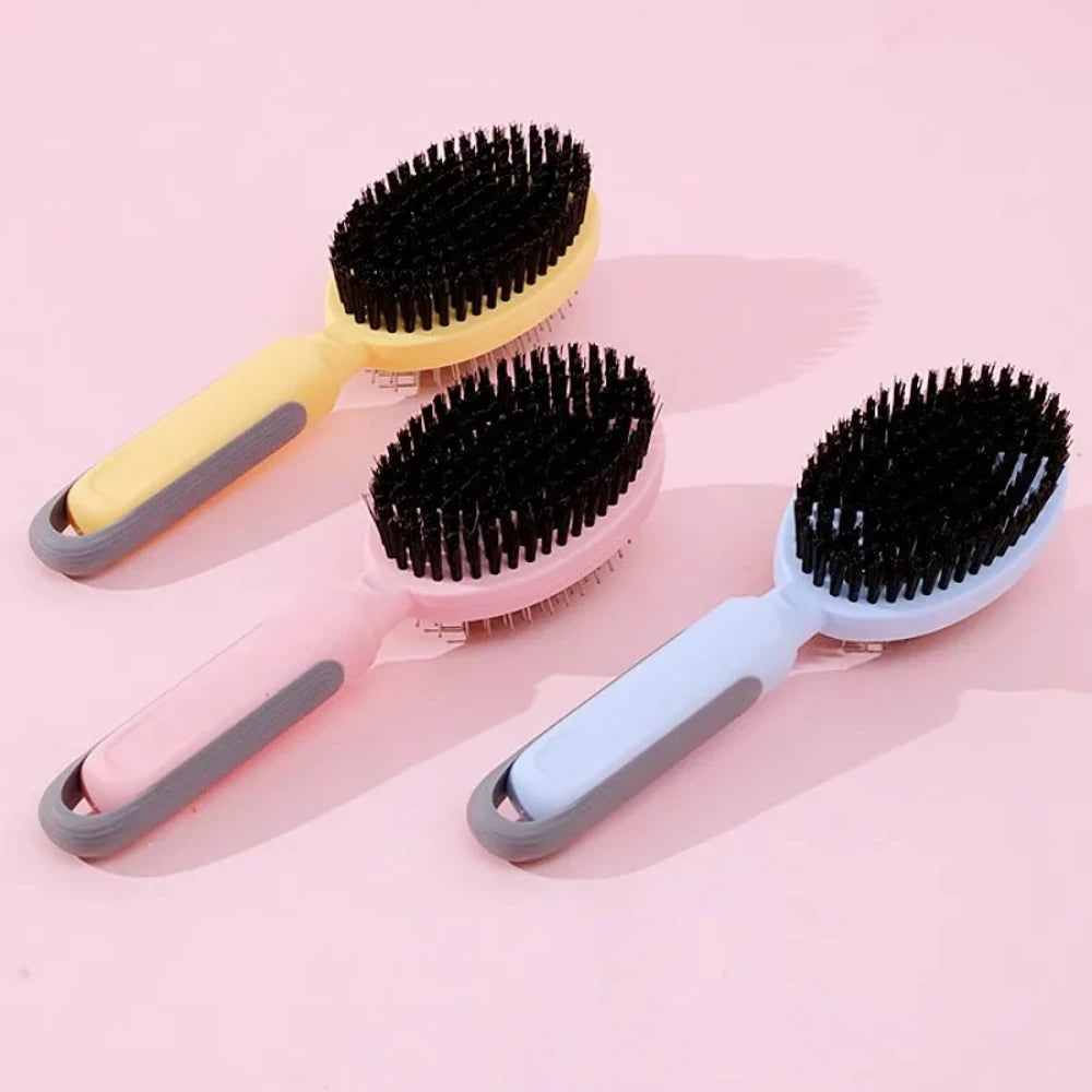 Pet Hair Remover Comb for Dogs & Cats – Dual-Sided Stainless Steel Brush for Grooming, De-shedding & Massage