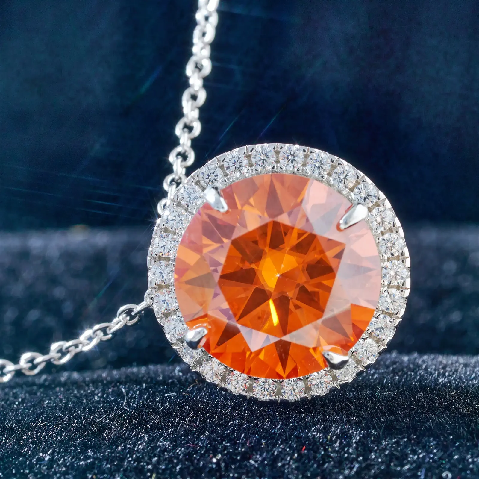 Brilliant 5CT Moissanite Necklace