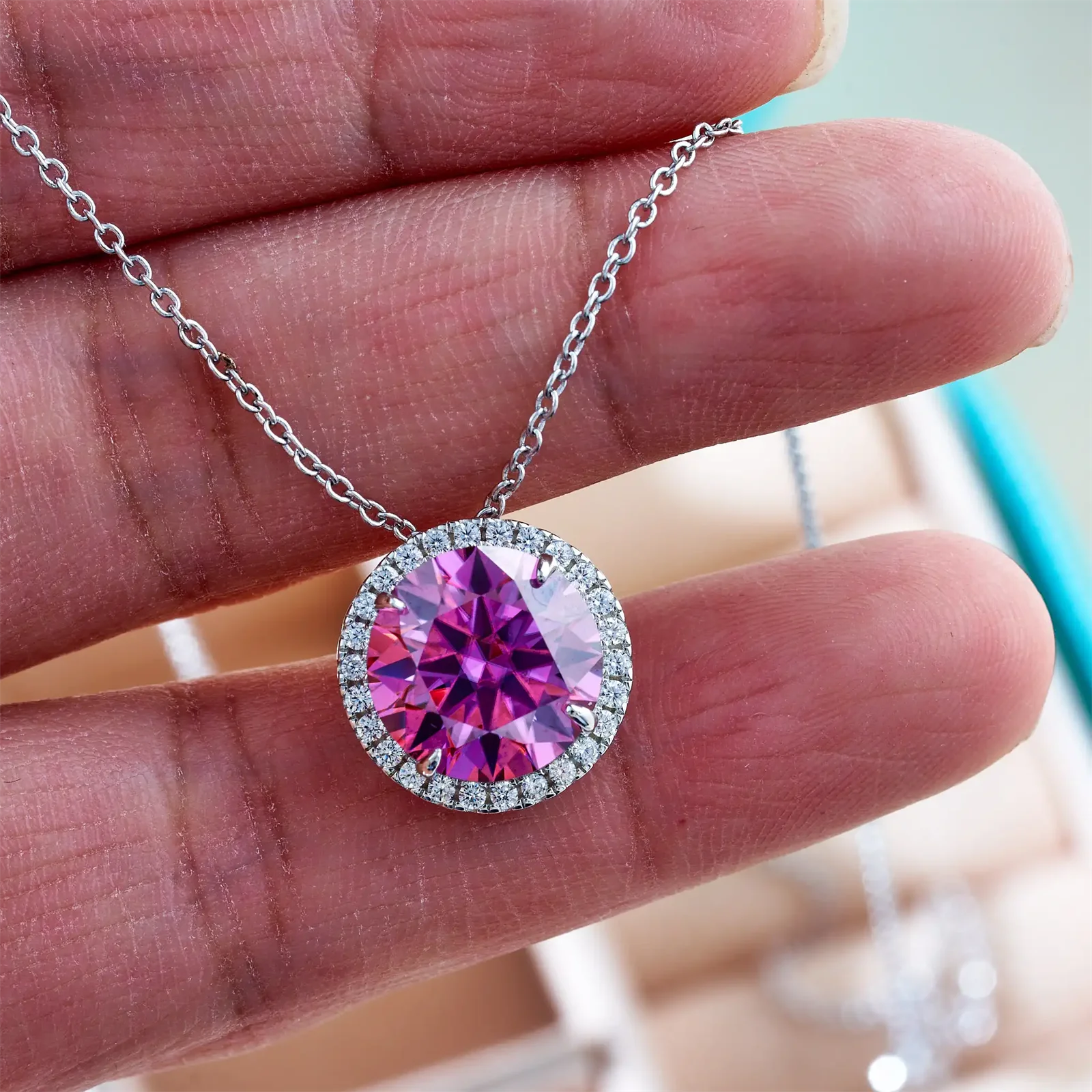 Brilliant 5CT Moissanite Necklace