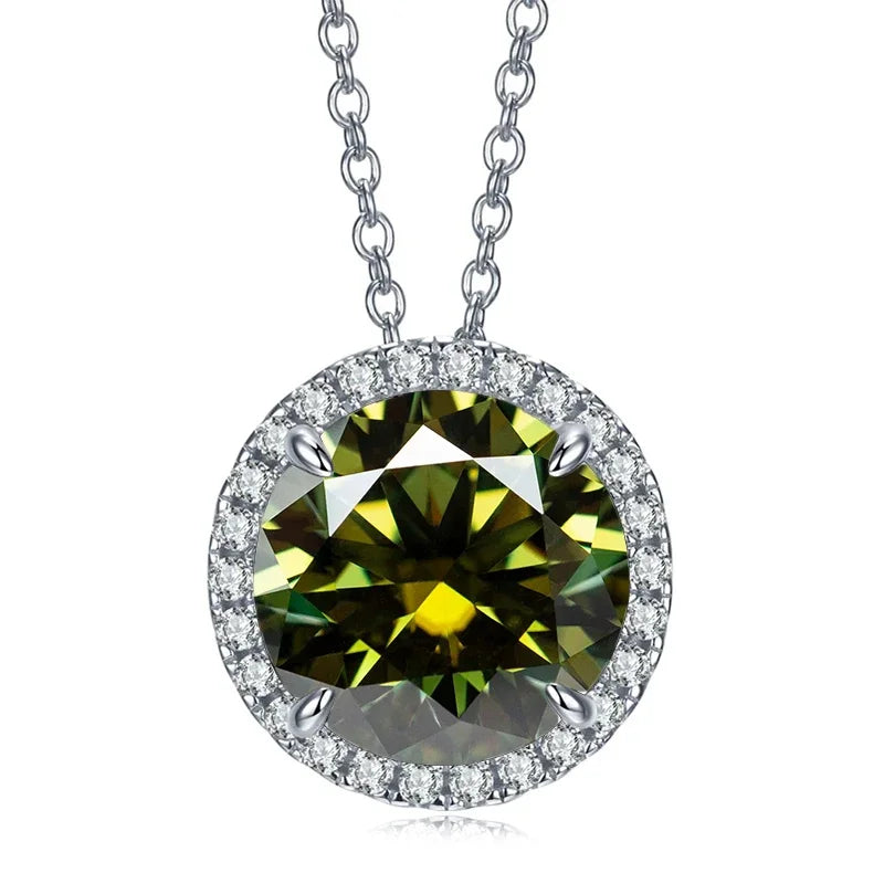 Brilliant 5CT Moissanite Necklace