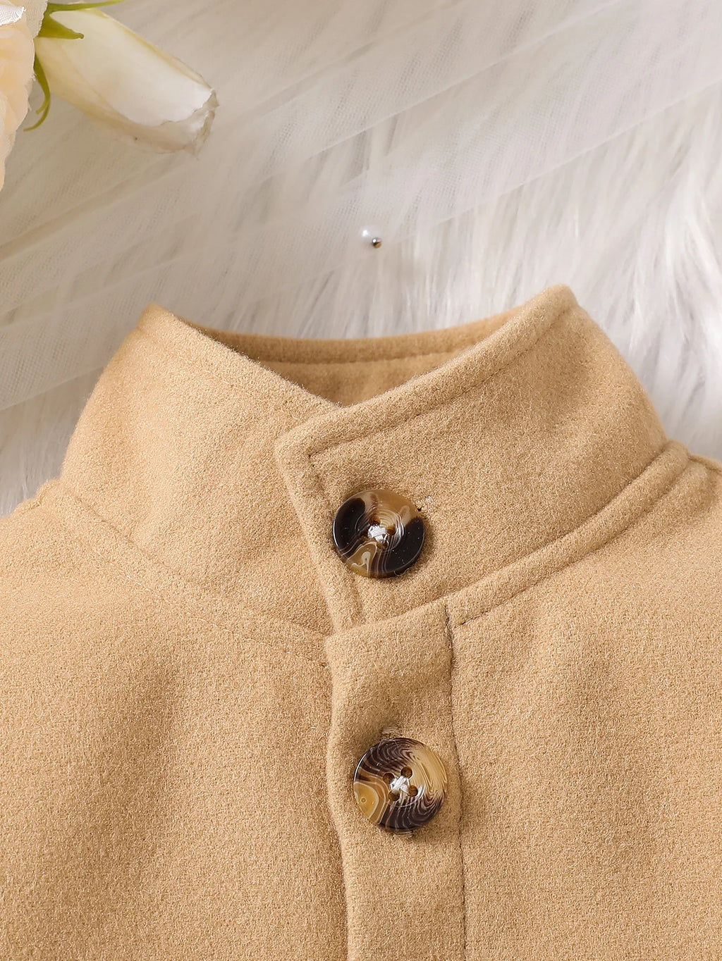 Kids Girls 3-Piece Autumn Winter Plaid Dress Set with Jacket & Beret, Ages 1-6