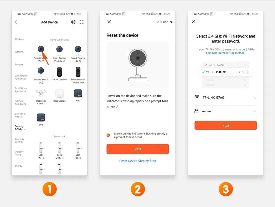 Tuya 5MP Outdoor Bullet Camera – 1080P HD WiFi Security with Motion Detection & Color Night Vision
