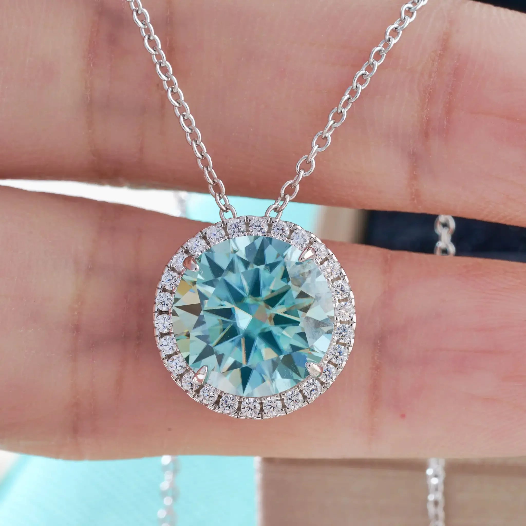 Brilliant 5CT Moissanite Necklace