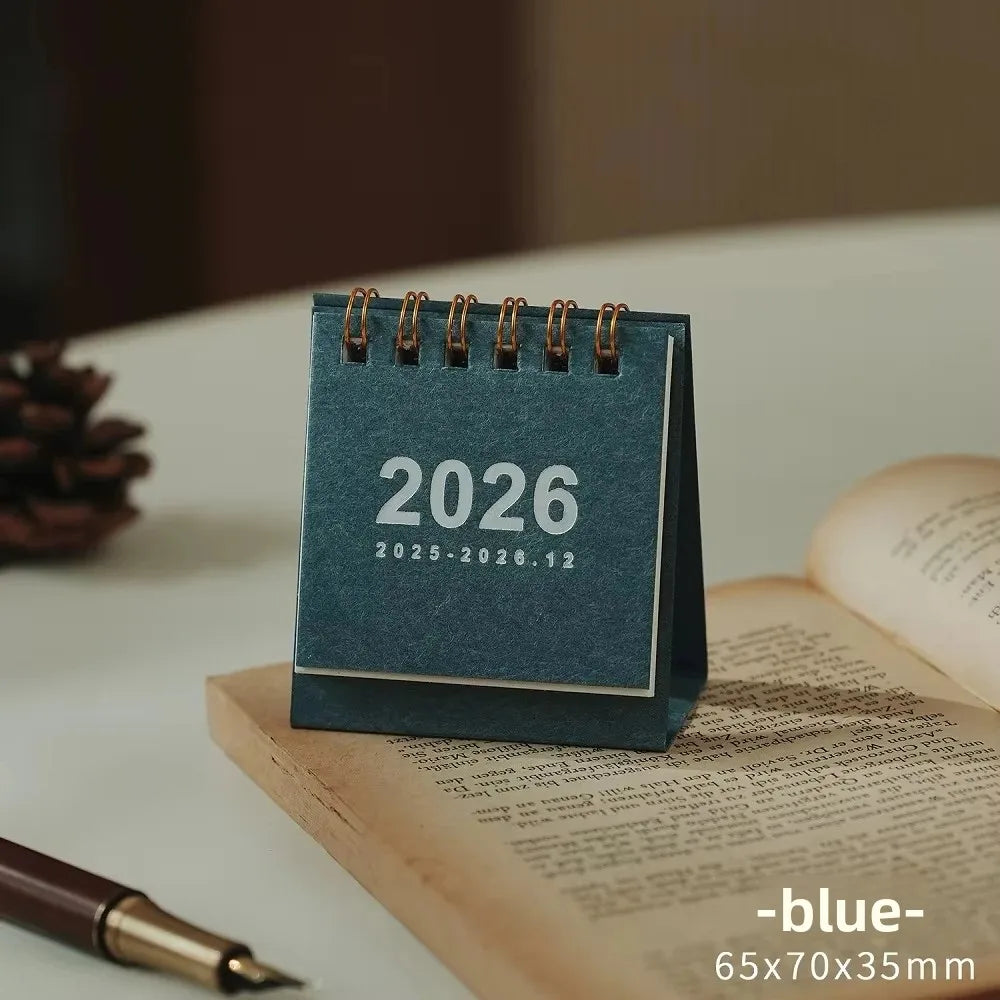 2026 Mini Simple Desk Calendar